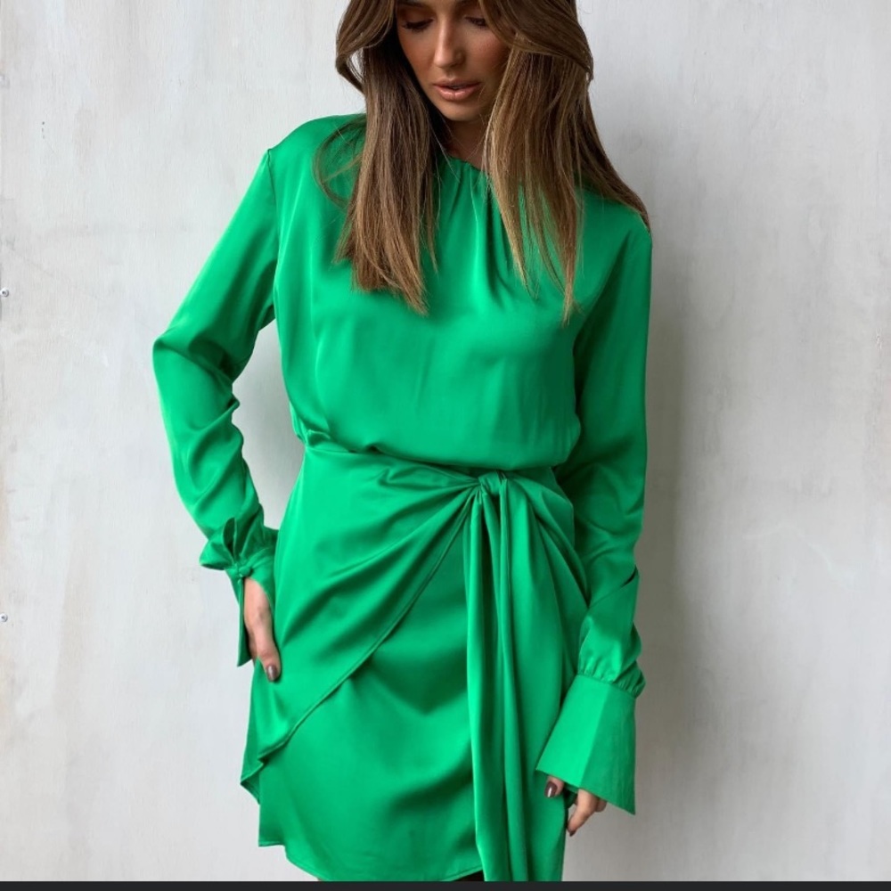 NWT Runway Scout Jenara Dress (Emerald)